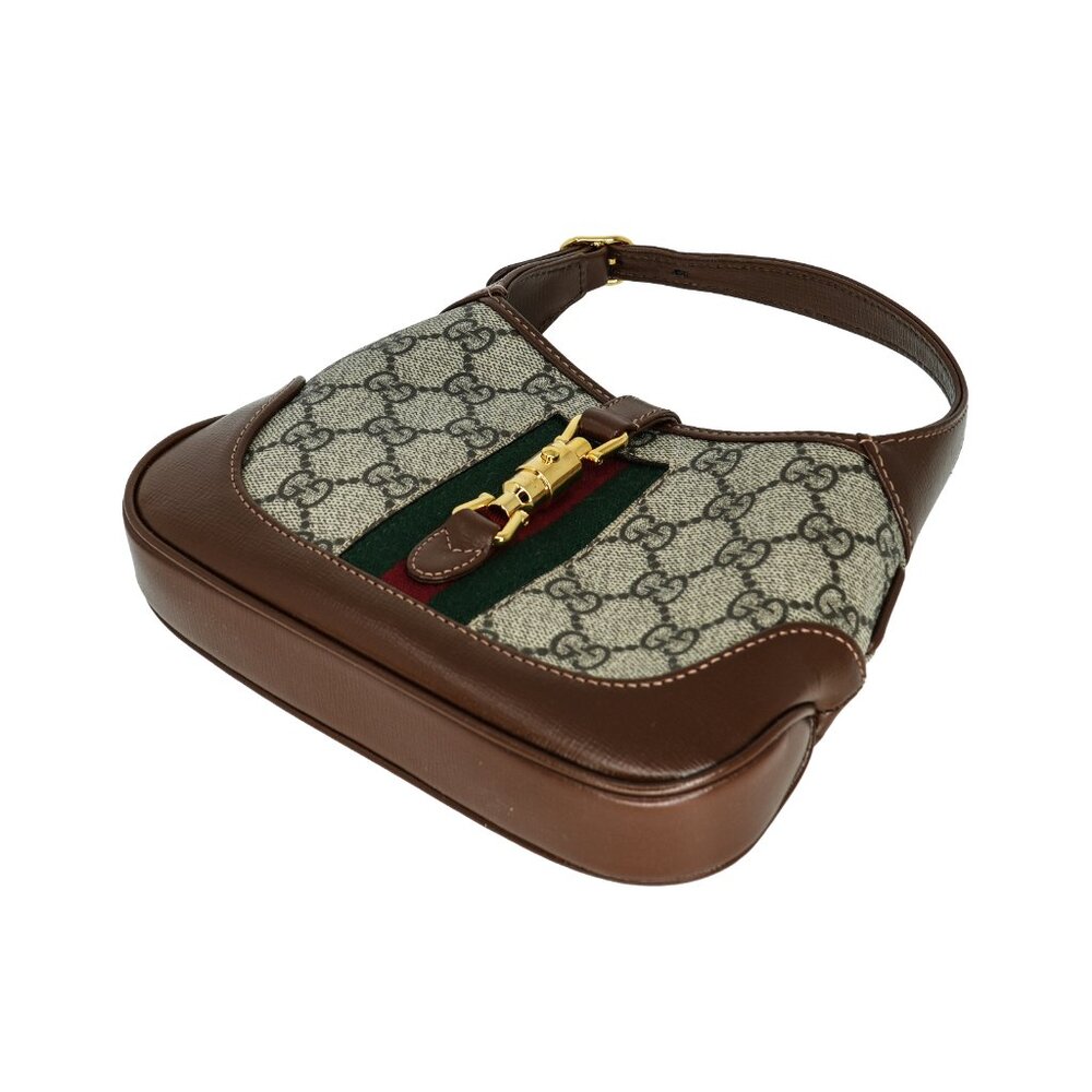 Gucci Jackie 1961 GG Supreme Mini Hobo Crossbody Bag - Picture 4 of 11